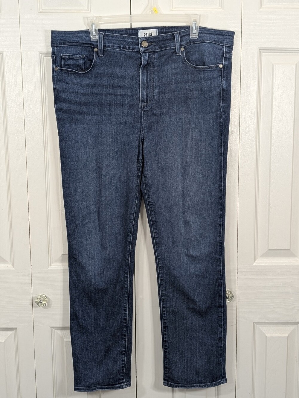 Paige: Hoxton Slim Jeans - Size 34